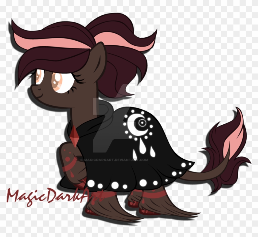 Magicdarkart, Astral Pony, Cloak, Clothes, Female, - Cartoon #347442