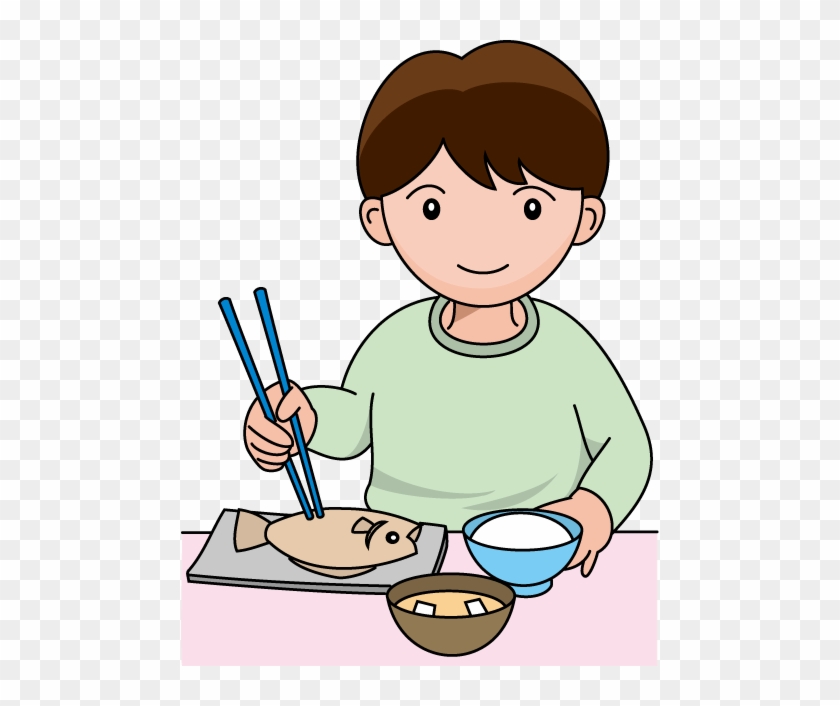 Eating Dinner Clipart 夕食 イラスト 478x626 Png Clipart Download