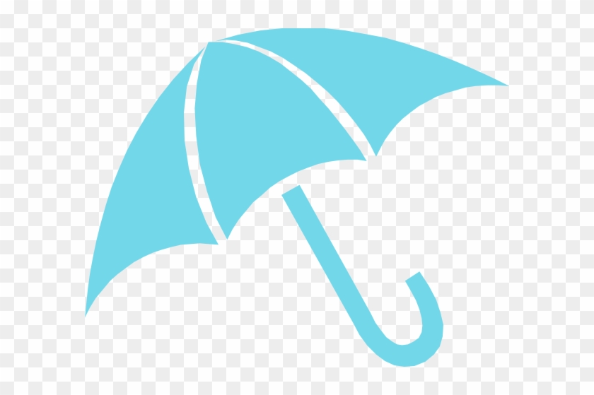 Blue Umbrella Clip Art At Clker - Blue Umbrella Png #349984