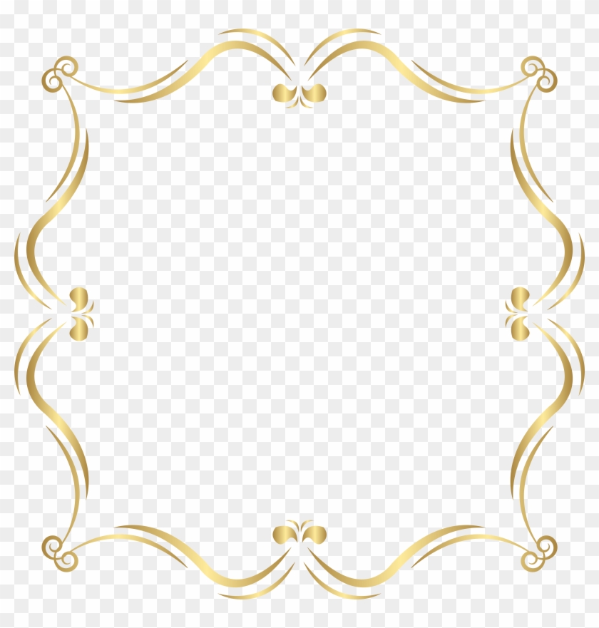 Gold Border Png Clip Art Image - Gold Border Png Clip Art Image - Free ...