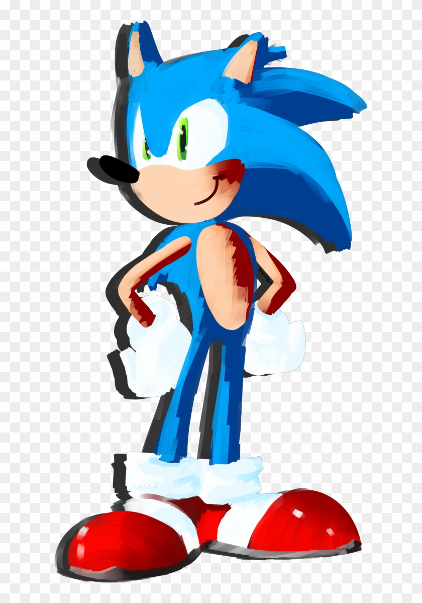 Sonic Drawing By Drawbro - Drawing #351184