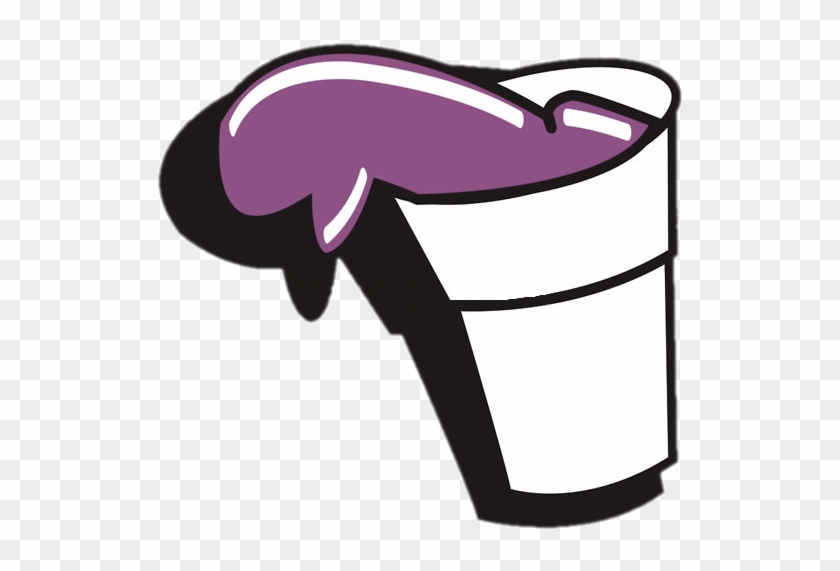 Purple Drank Drawing Clip Art - Purple Drank Png #351557