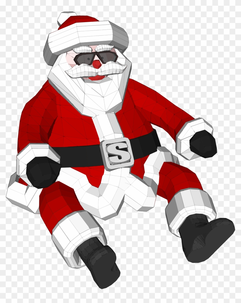 Big Image - Santa Claus Walking Animation #351875