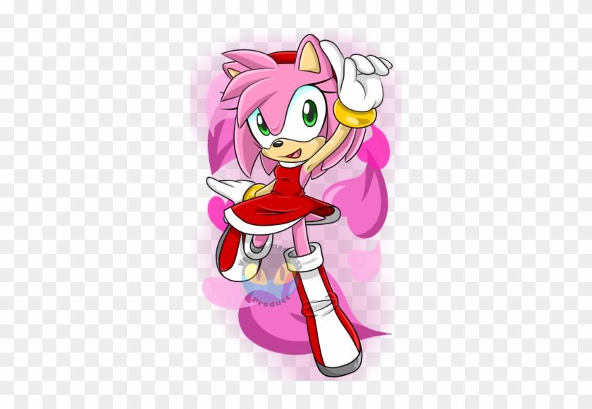 Amy Rose Pose - Cartoon #352620