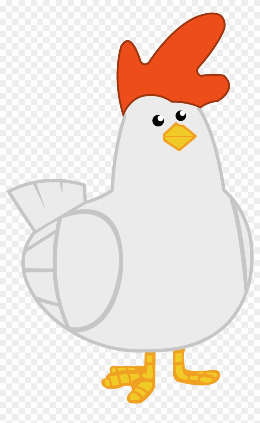 Dabuxian, Bird, Chicken, Safe, Simple Background, Solo, - Cartoon #352783