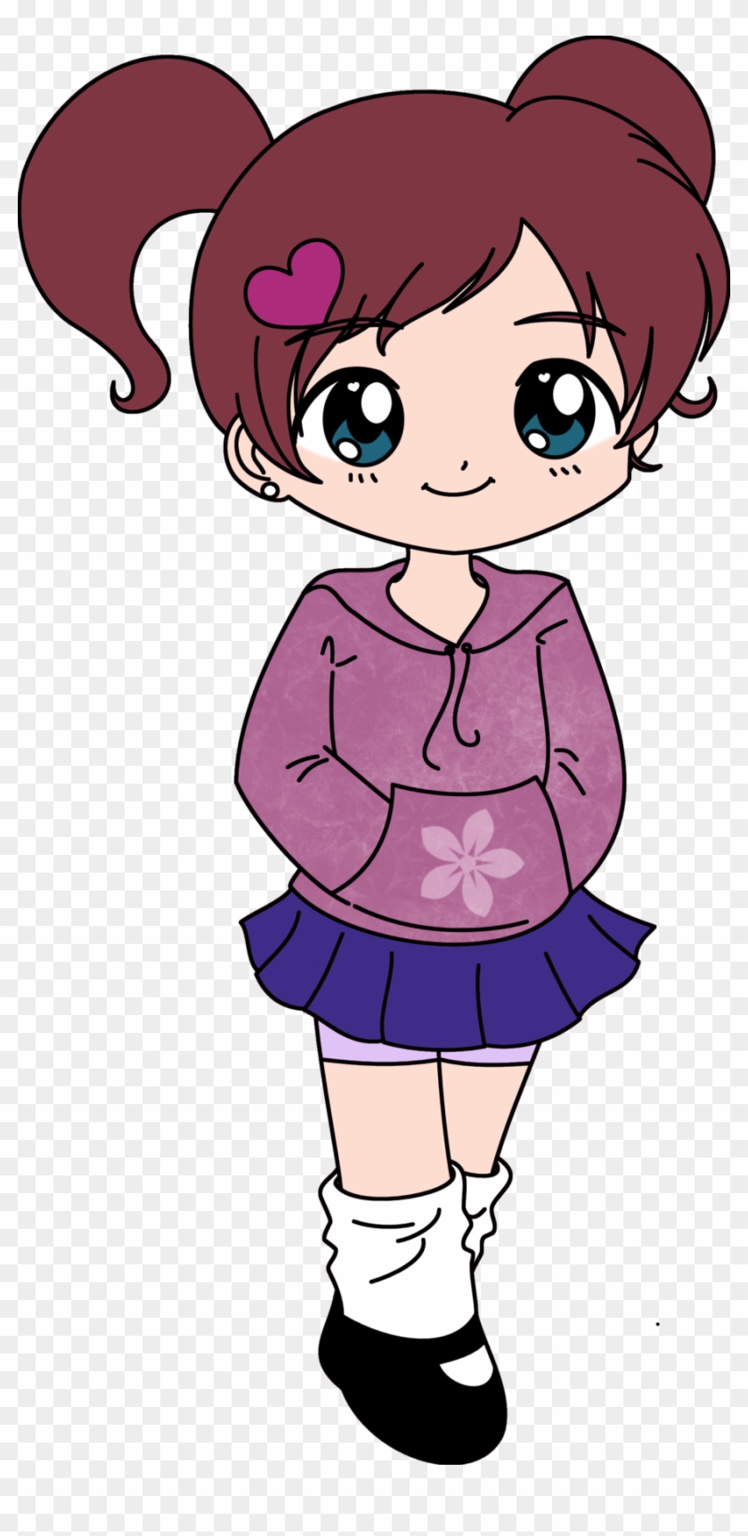 My First Vector Girl By Annie-88 - Cute Girl Vector Png #353089