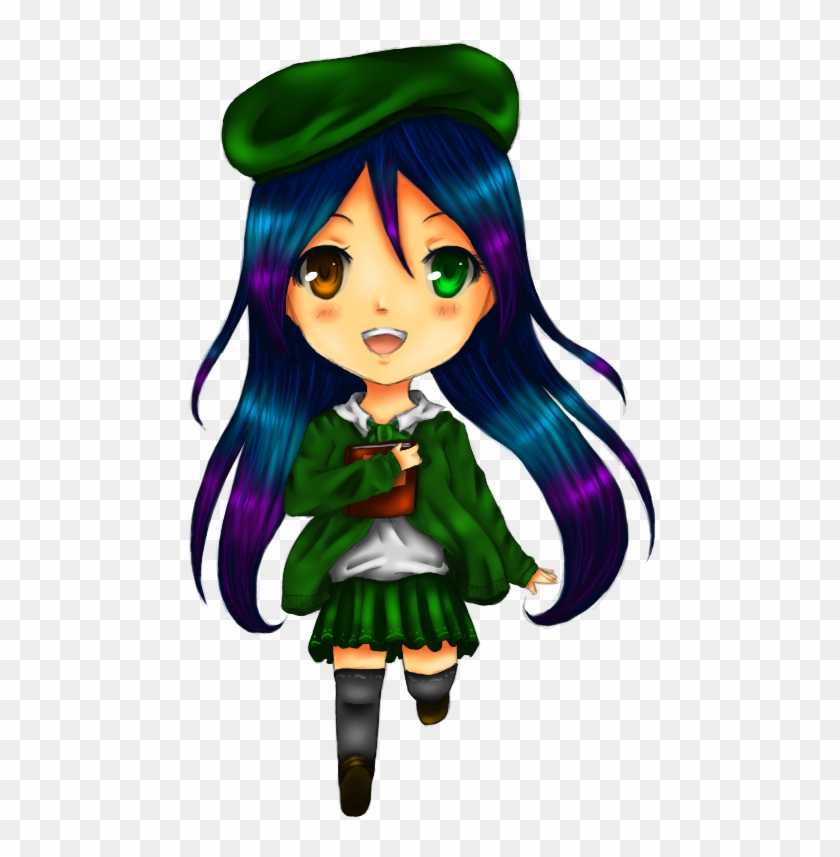 Chibi School Girl Drawing - Anime Oc Chibi School #353766