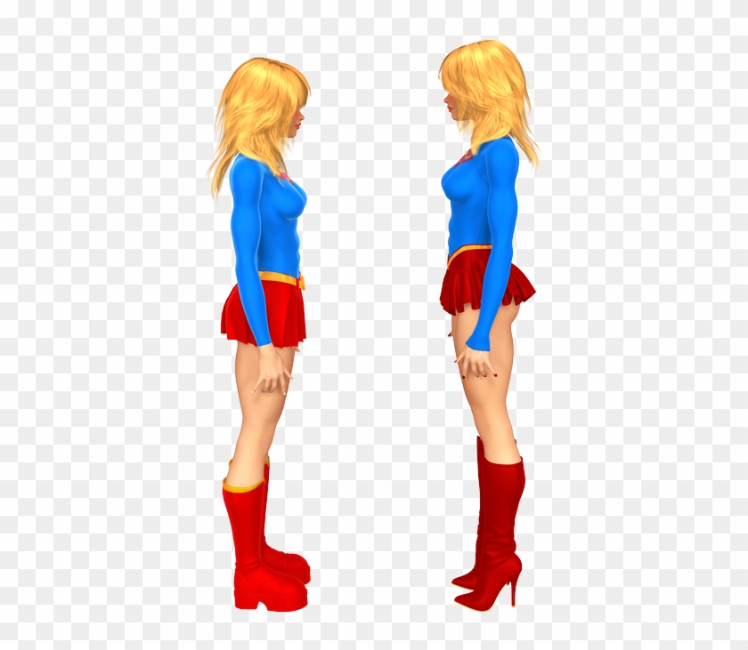 Wayward Lost Supergirl Comparison When Put Side By - Girl #354126