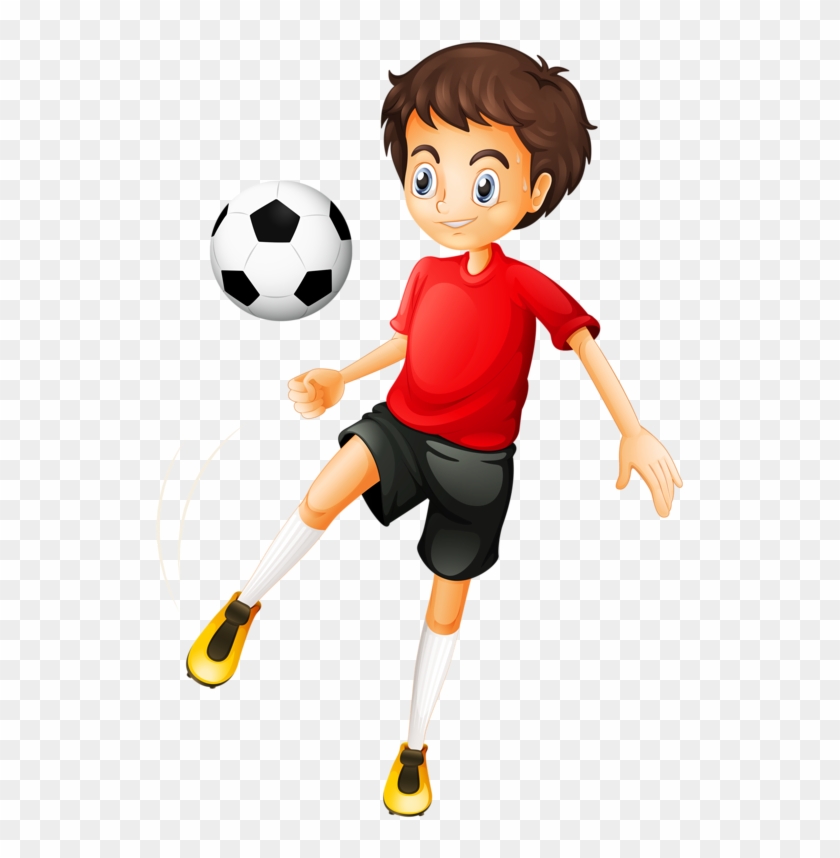 to play soccer clipart