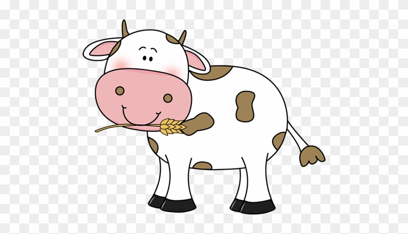 Clipart Cow Fish Clipart Pig Clipart Qg3jcw Clipart - Clipart Of A Cow #354930