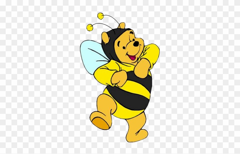 Pooh Dressed As Bee Clipart - Gif Winnie The Pooh Dancing #355729.