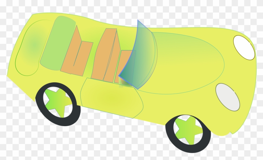 Car For Summer - Clip Art #358292