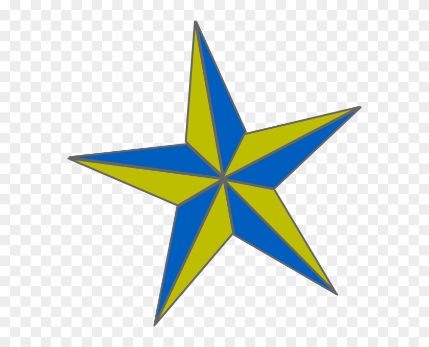 Blue And Gold Star #359059