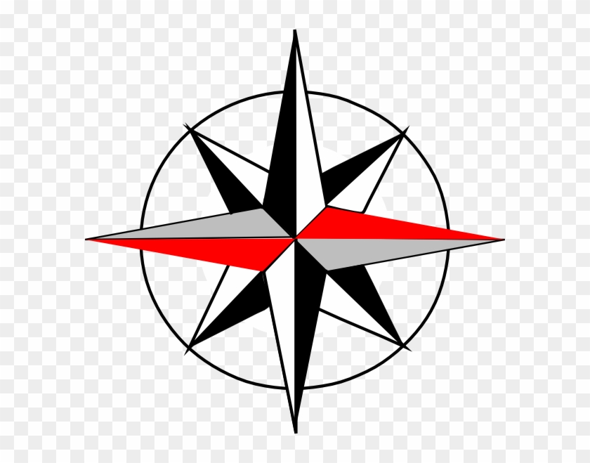 Compass Clipart West - North East West South Png #359446