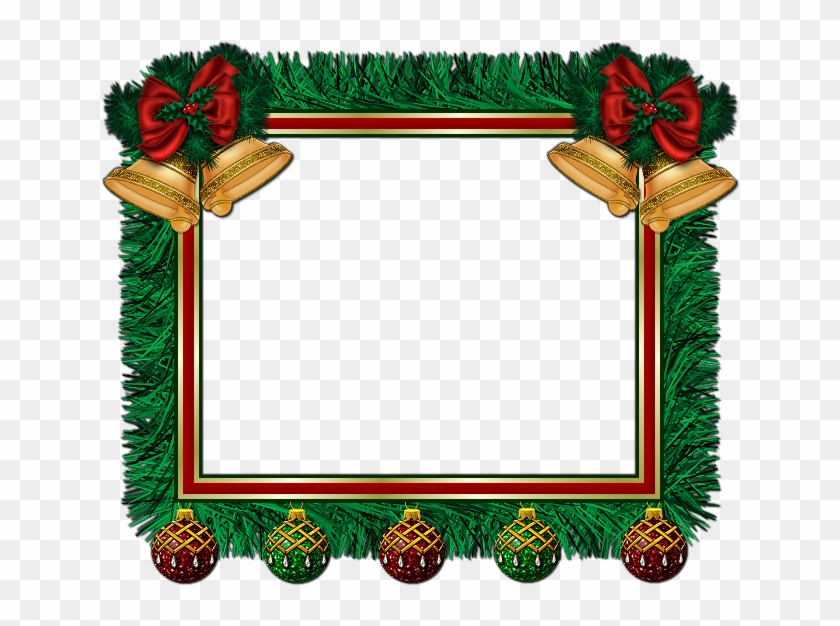 Xmas Frame Clip Art Image - Picture Frame #359990