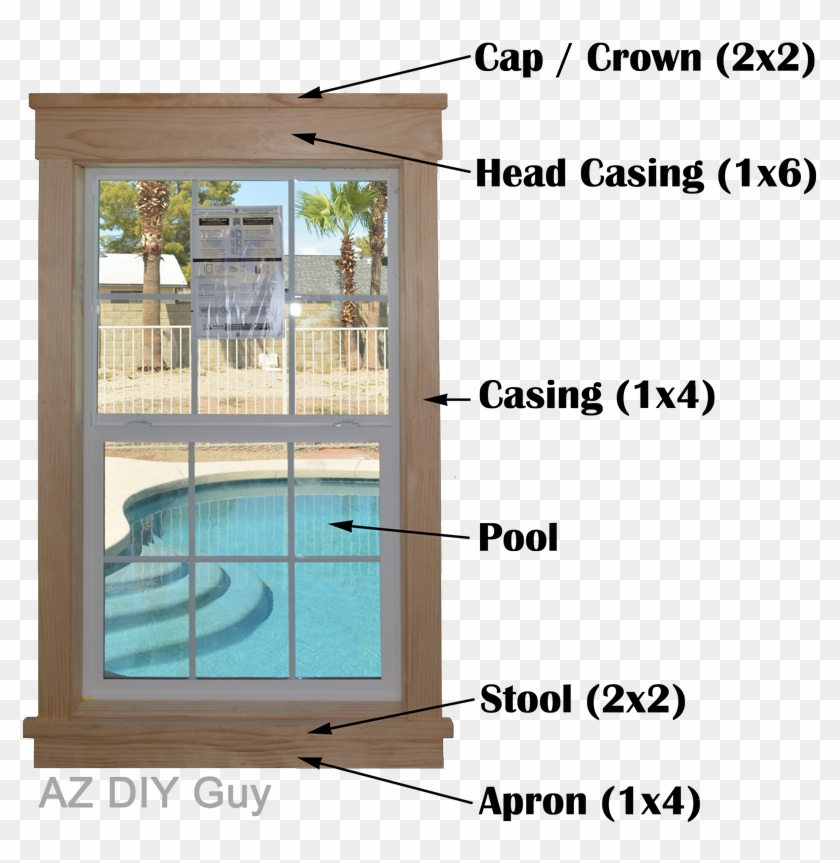 Craftsman Style Window Trim - Trim A Craftsman Window #360888