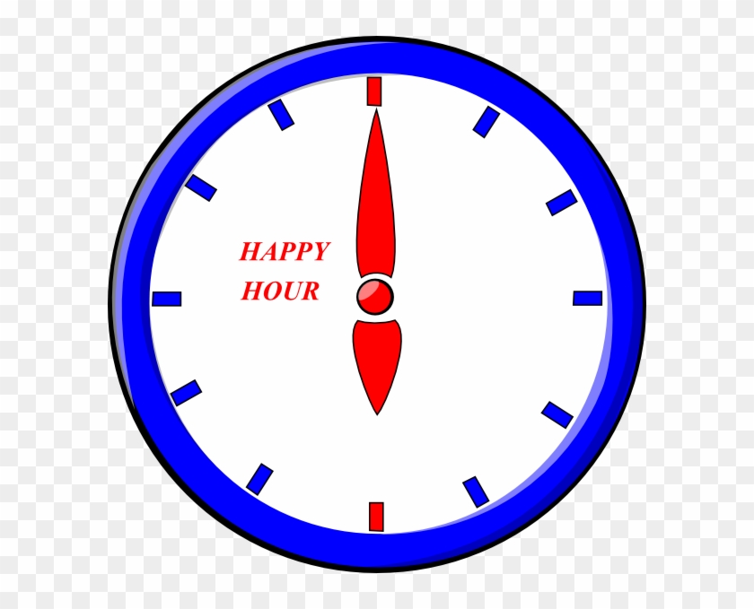 Happy Hour Clip Art At Clker - Clock Clip Art #361368