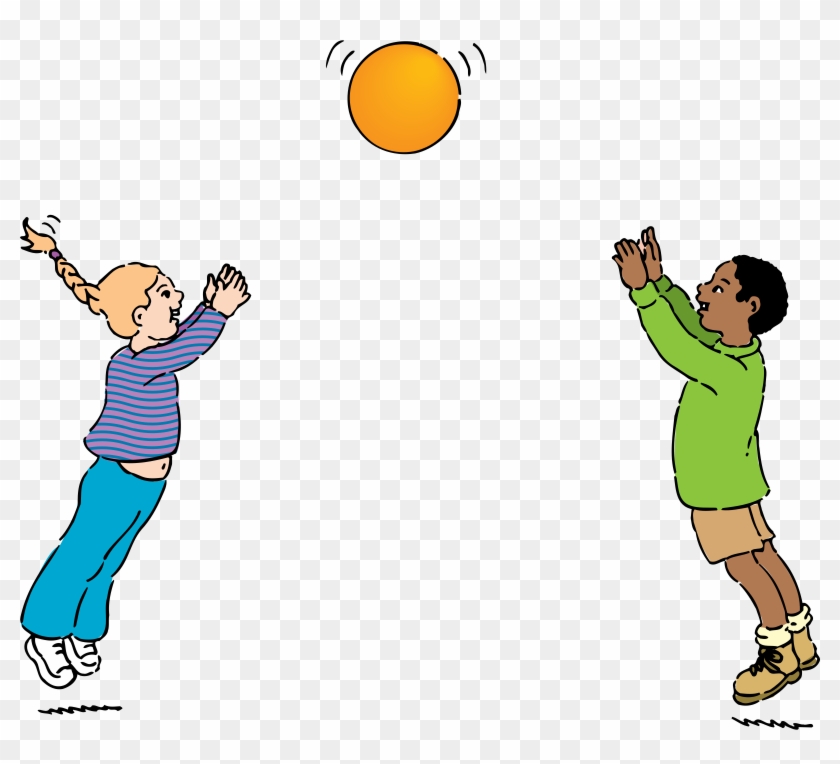 Play Ball Clipart - Throw And Catch Ball #364884