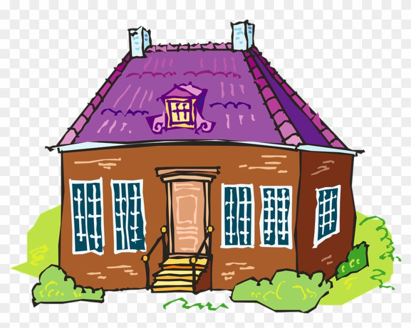 School House Cartoon - House Cartoon Images Png #365160