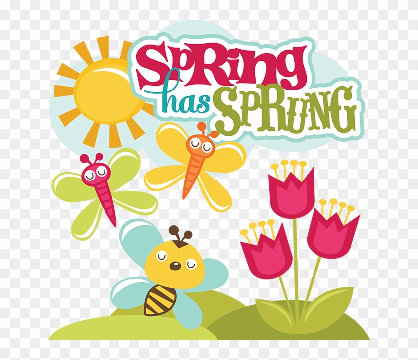 Spring Has Sprung Svg Scrapbook Collection Svg Files - Spring Has Sprung 2018 #365692