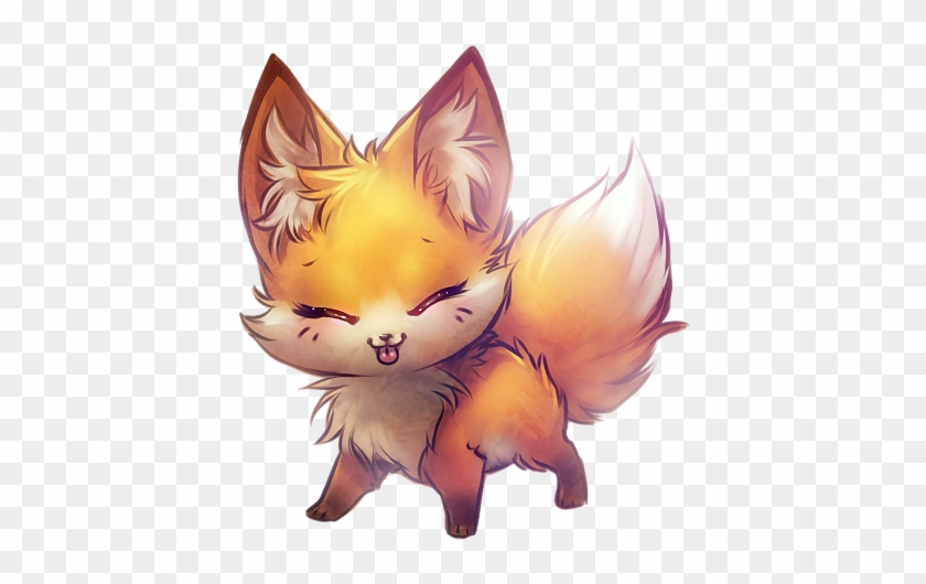 Petit Bébé Renard Trop Chou Plus - Cute Fennec Fox Drawing - Free