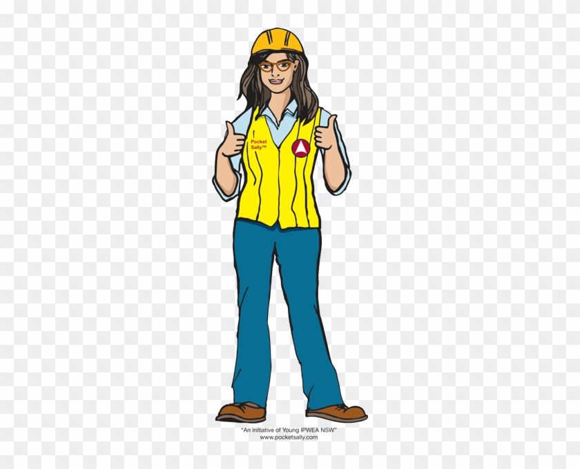 Pin Female Engineer Clipart - Pin Female Engineer Clipart #366453