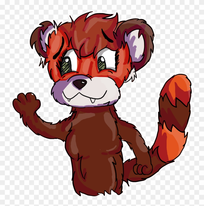 Webkinz Red Panda Drawing - Cartoon - Free Transparent PNG Clipart ...