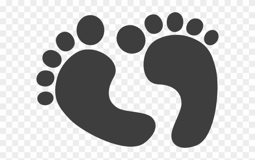 Baby Feet Clip Art At Clker - Daddy To Be Baby Onesies #369466