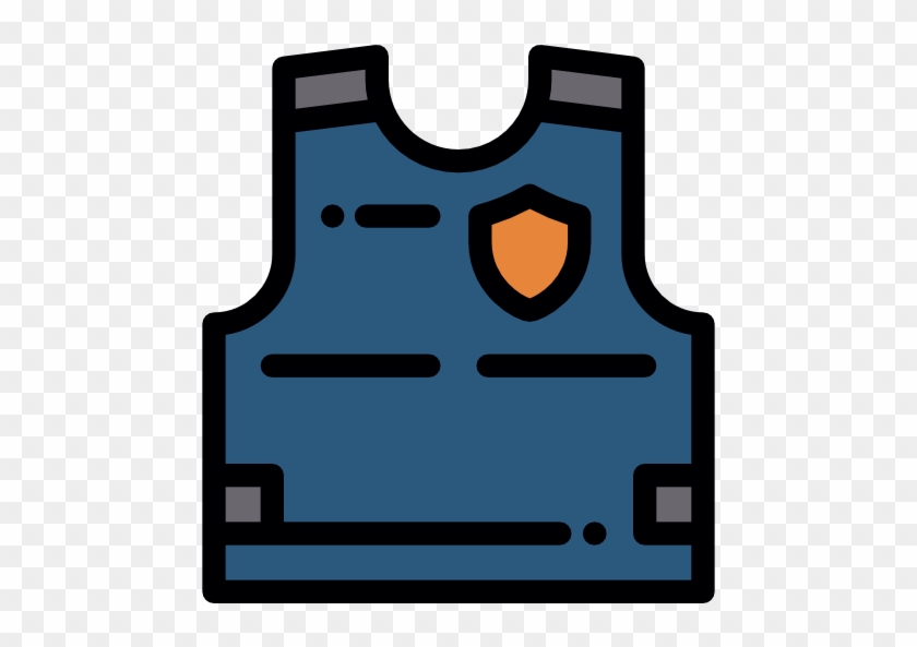 Police Vest Free Icon - Police Vest Free Icon #369780