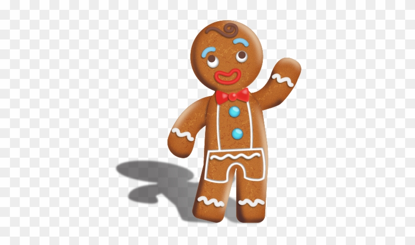gingerbread man cartoon