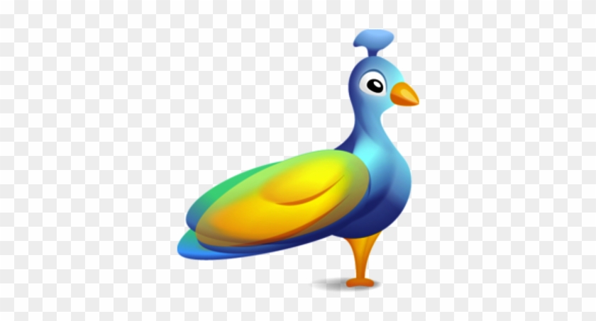 Das Könnte Ein Pfau Sein, Etwa Ein Blau Gescheckter - Duck #370802