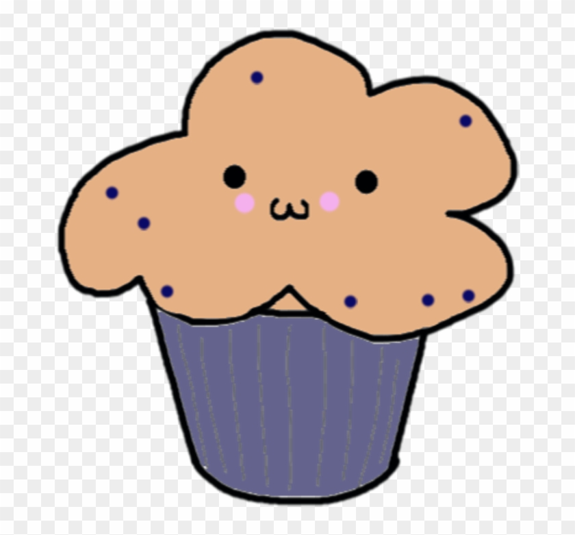 Blueberry Muffin By Speepberry On Deviantart - Muffin With Smiley Face #370999