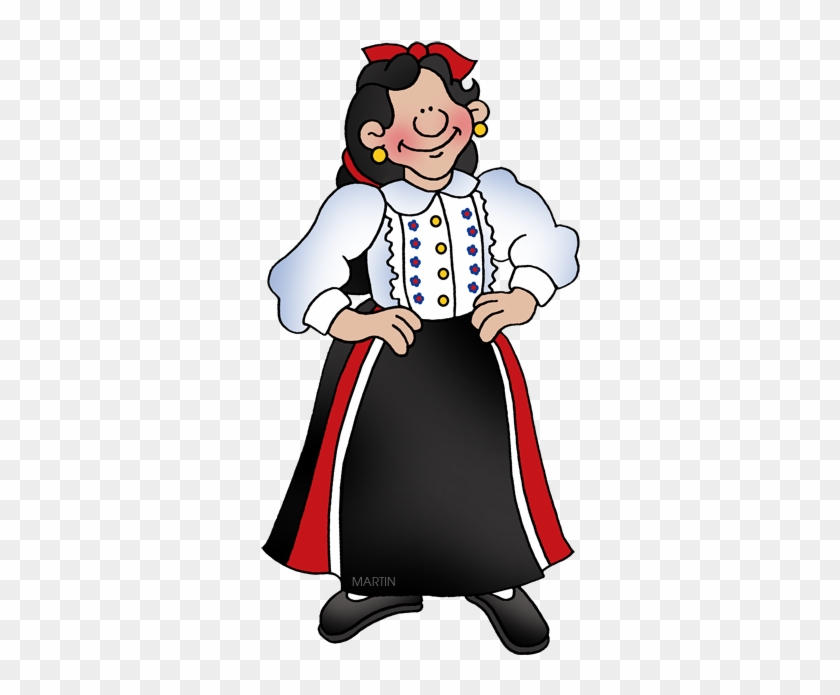 Portuguese Woman - Portuguese Clipart #371106