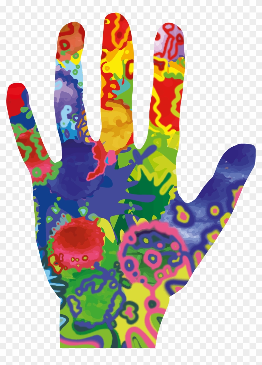 Разноцветные руки