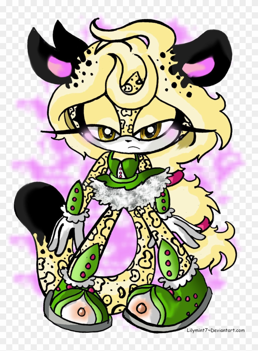 Angelia The Jaguar By Lilymint7 Angelia The Jaguar - Sonic Characters The Jaguar #371345