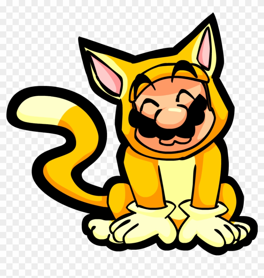 Cat Mario By Jeffkyler14 On Deviantart - Mario Cat #371421