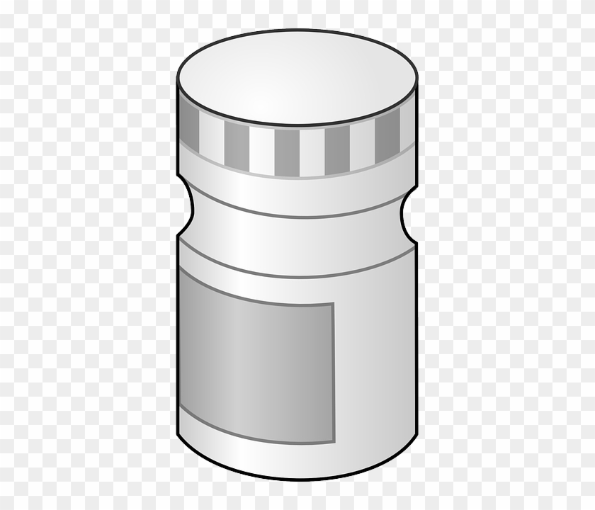 Tube, Jar, Medication, Peanuts, Medical, Peanut - Spice Bottle Clipart ...