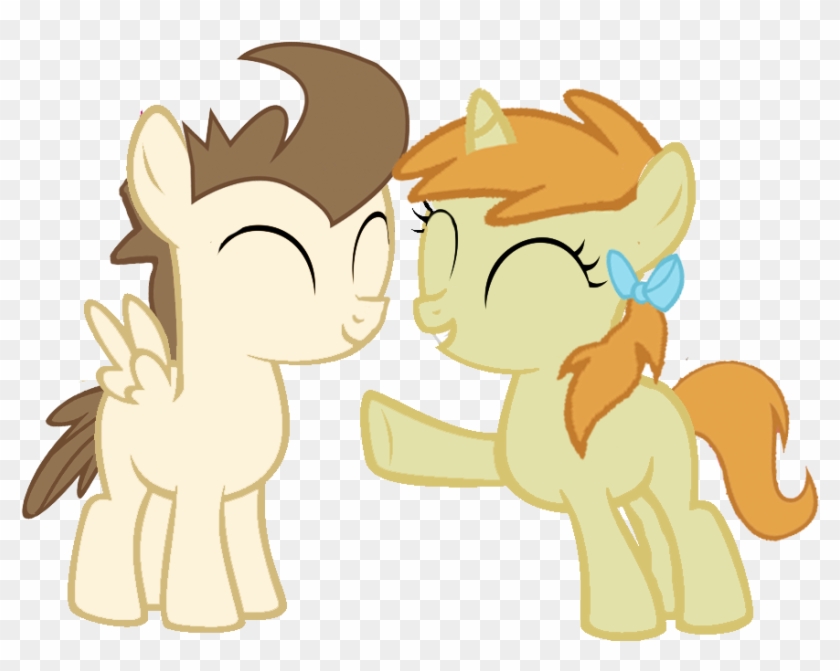 Cake Twins, Colt, Cute, Filly, Older, Pound Cake, Pumpkin - Cartoon #375028