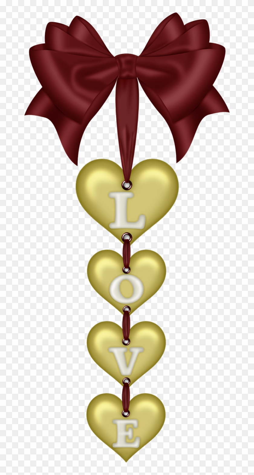 Hanging Hearts Png Transparent #376146