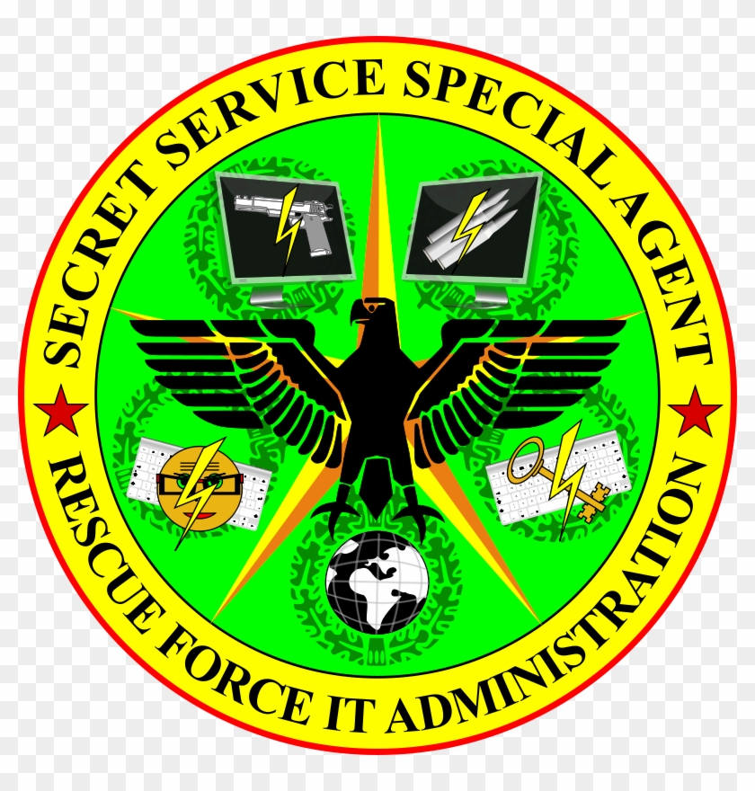 Secret Service Special Agent Rescue Force It Administration - Disco Stroboscopico #376571