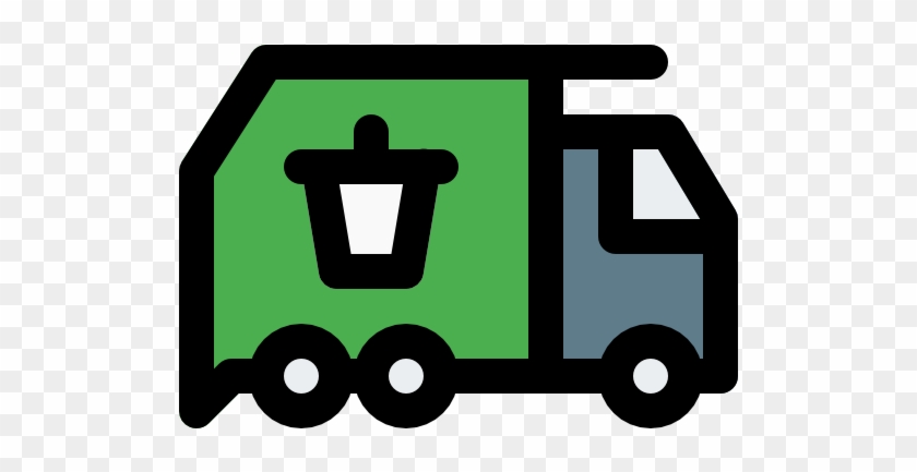 Garbage Truck Free Icon - Campervan #377762