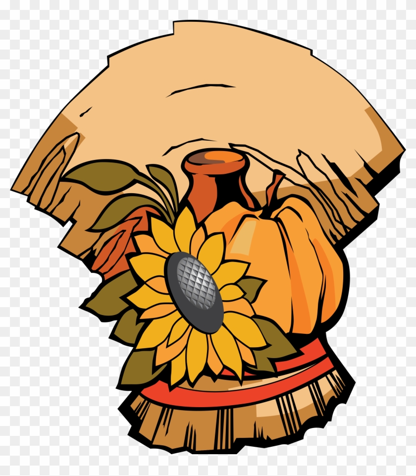 Free Harvest Banner Free Sunflower Free Sunflower Free - Clip Art #380375