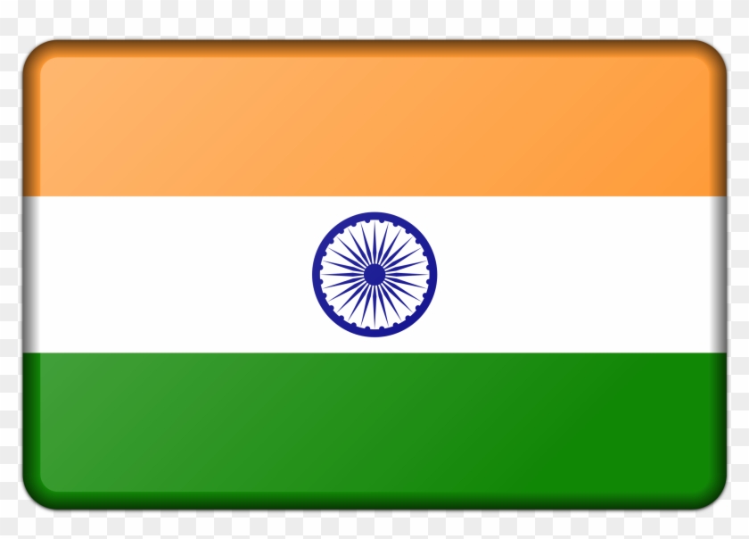 India Flag - Indian Flag Icon Png #380887