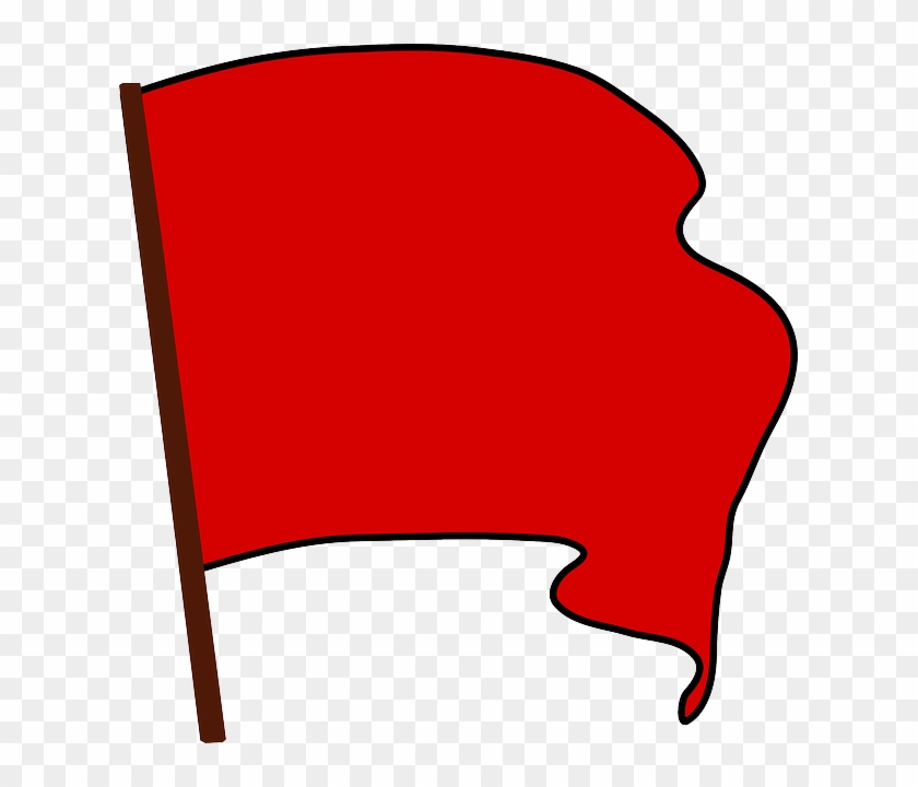 Red Flags - Public Domain - Free Clip Art Red Flag #381428