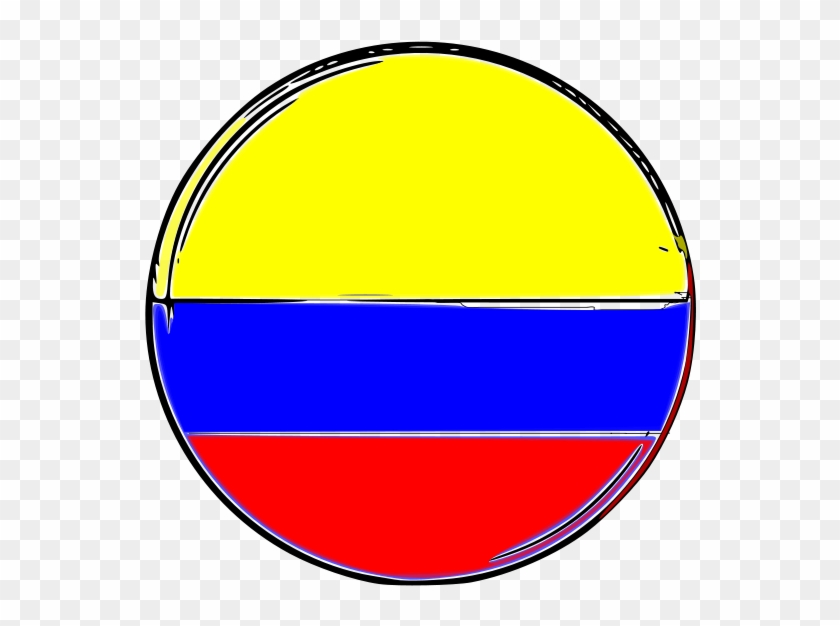 Colombia Tierra De Artistas,deportistas Clip Art - Circle #381511