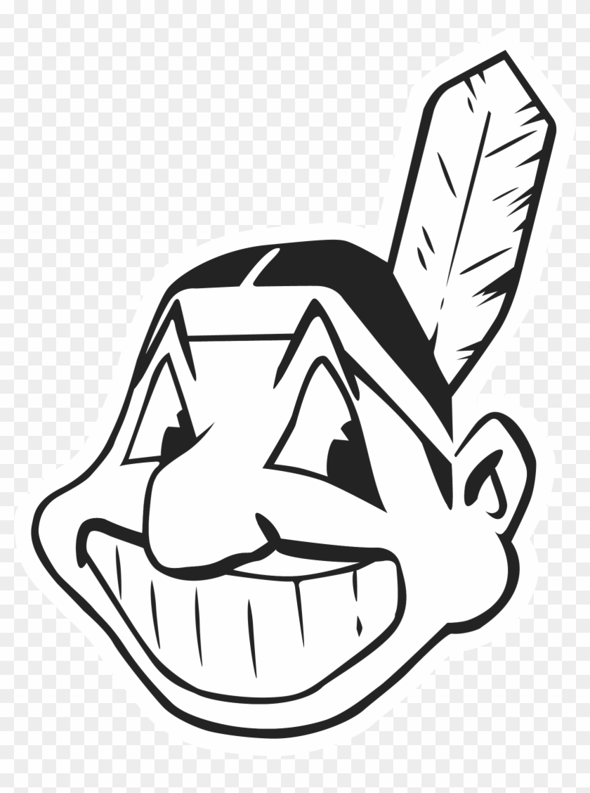 Cleveland Indians Logo Black And White Free Transparent Png Clipart Images Download