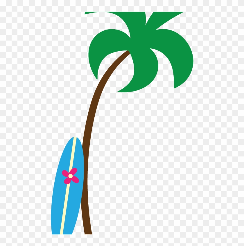 Palm Tree Clip Art - Hawaiian Clipart Palm Tree #382078
