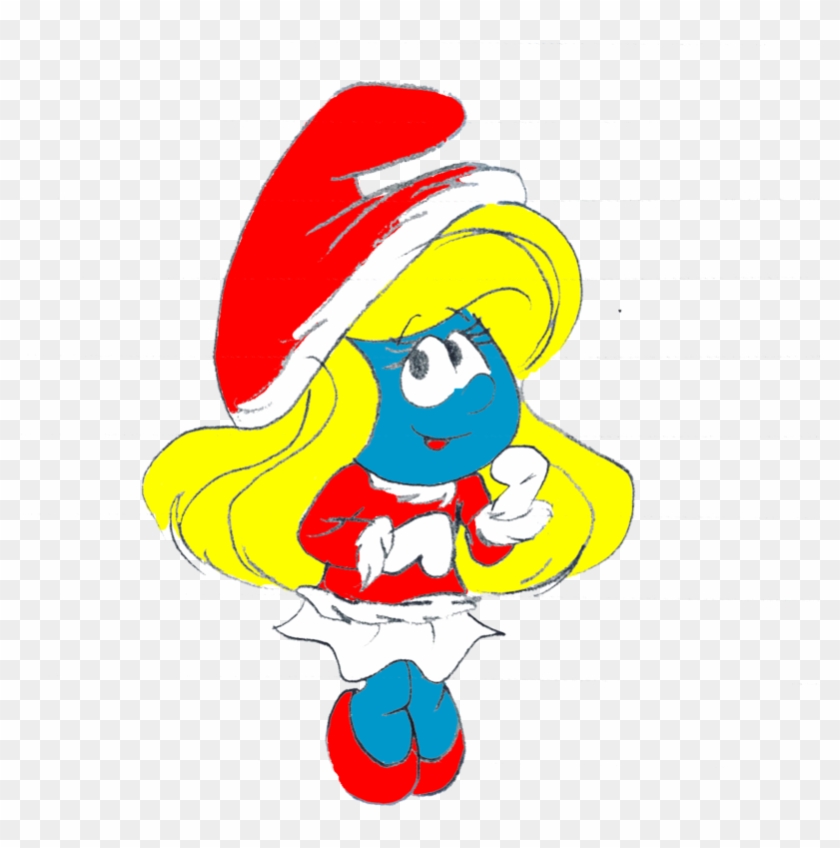 New Year Smurfette By Newportmuse - Cartoon #384937