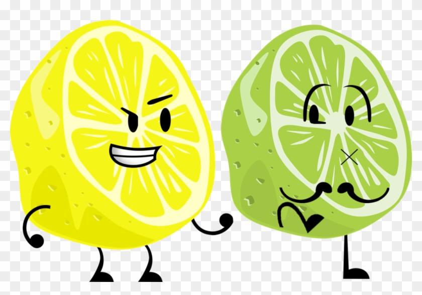 Lemon Clipart Yellow Object - Object Shows Lime And Lemon #385648