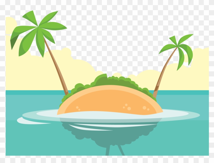 Islet Clipart Transparent Background - Clip Art #385848